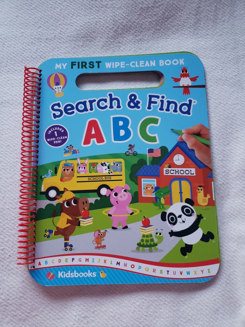 My First Search & Find ABC and 123 Wipe-Clean Activity Books